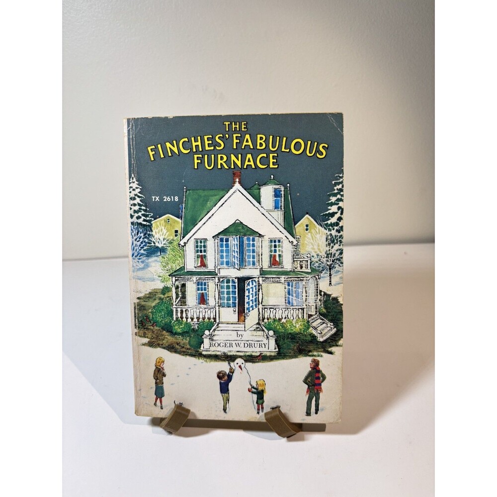The Finches' Fabulous Furnace by Roger W Drury (1974) Paperback 1st pr V GOOD